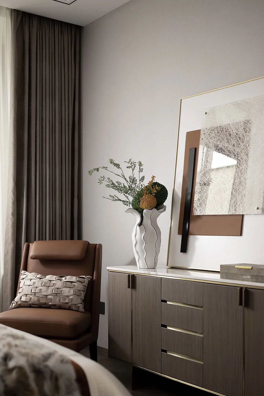 橘彩星光 · 西安中海寰宇天下奢华住宅设计丨中国西安丨其境设计-23