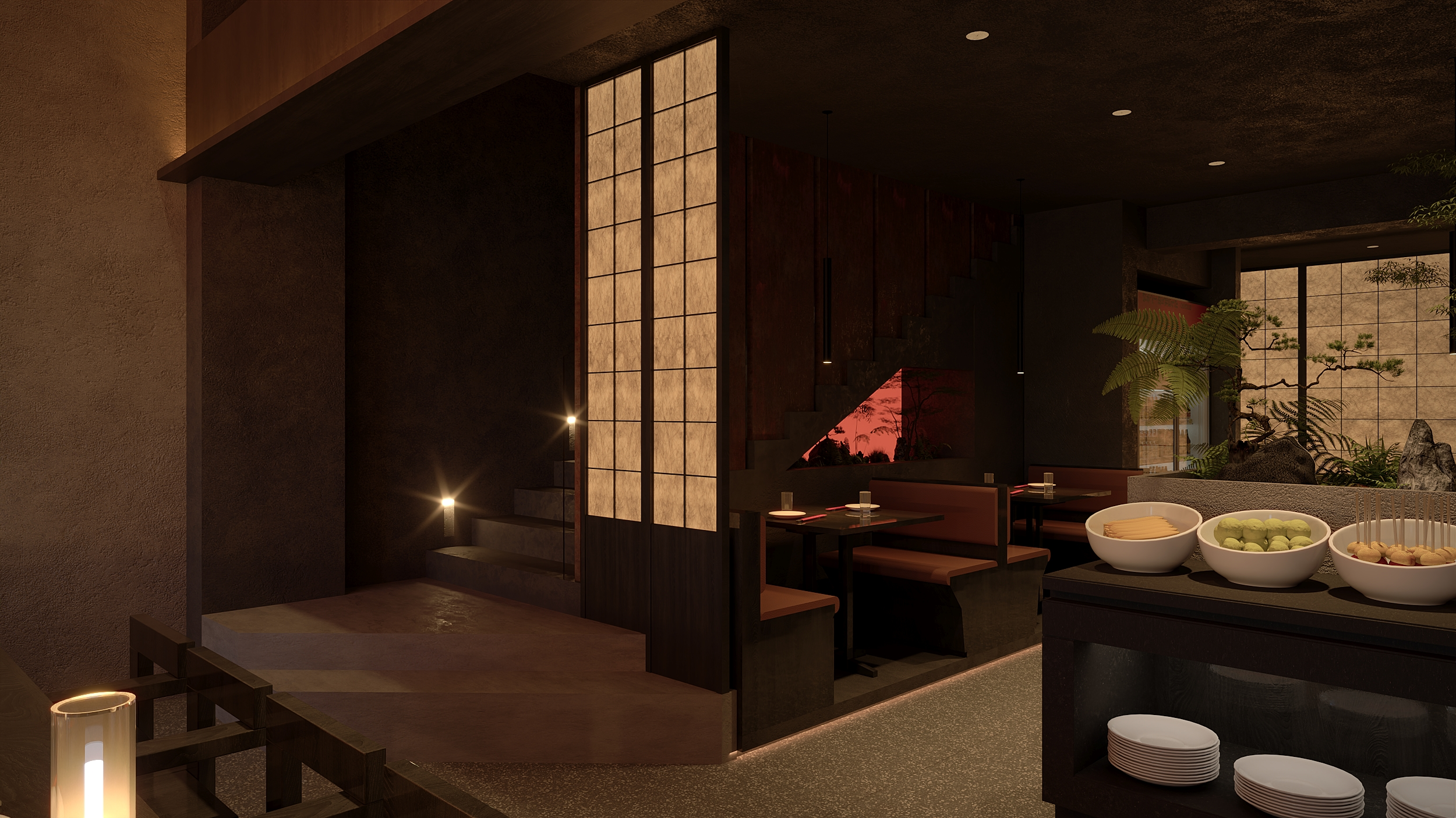 誉涧 日式铁板烧空间设计丨中国龙岩丨策设天合设计® CSdesign®-14