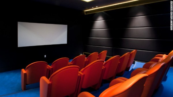 伦敦带泳池和高尔夫场地的地下室住宅丨英国伦敦-11