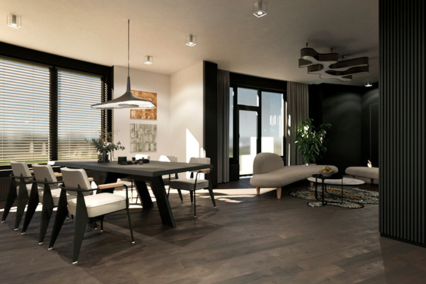 Skyline 公寓室内设计丨乌克兰基辅-5