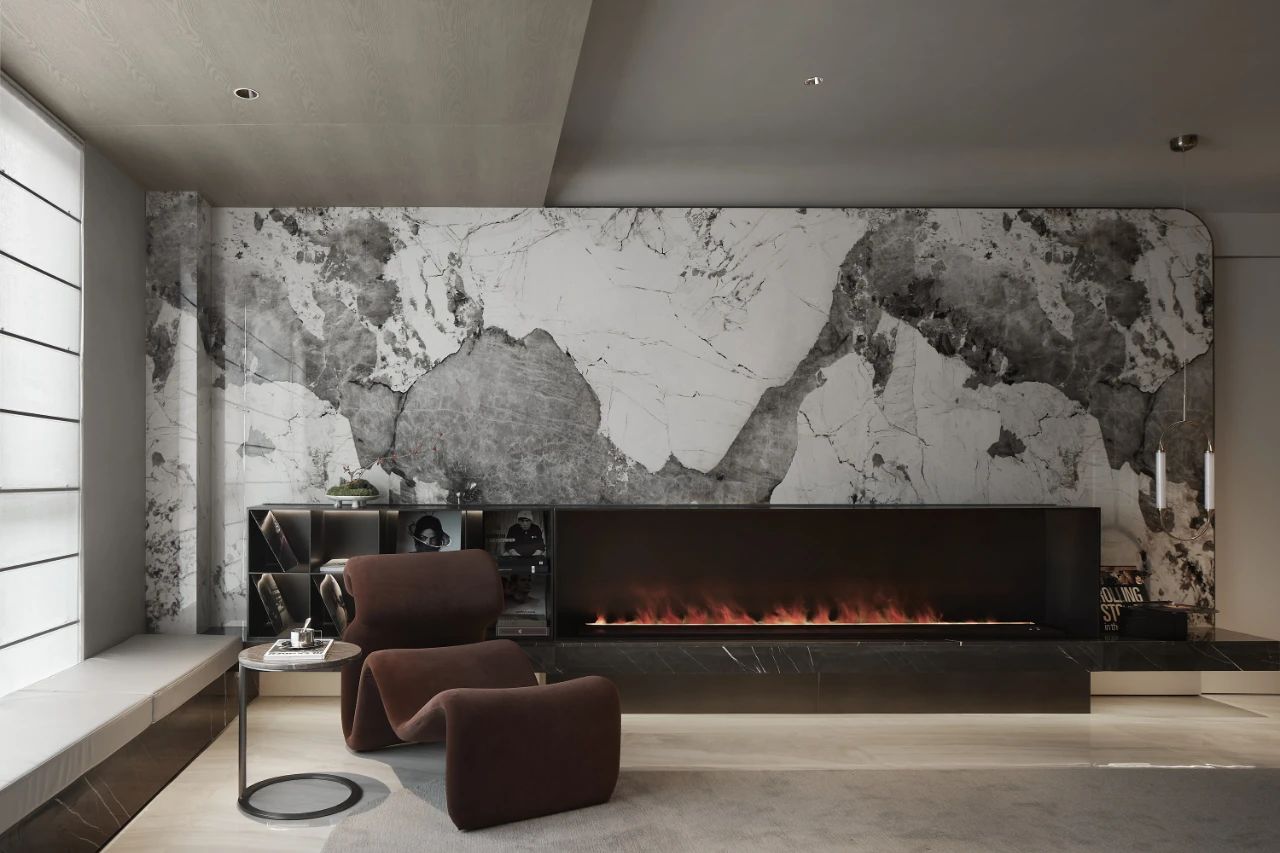 枫华金明府 156㎡极简宋风样板间丨中国开封丨上海筑详建筑装饰设计有限公司-18