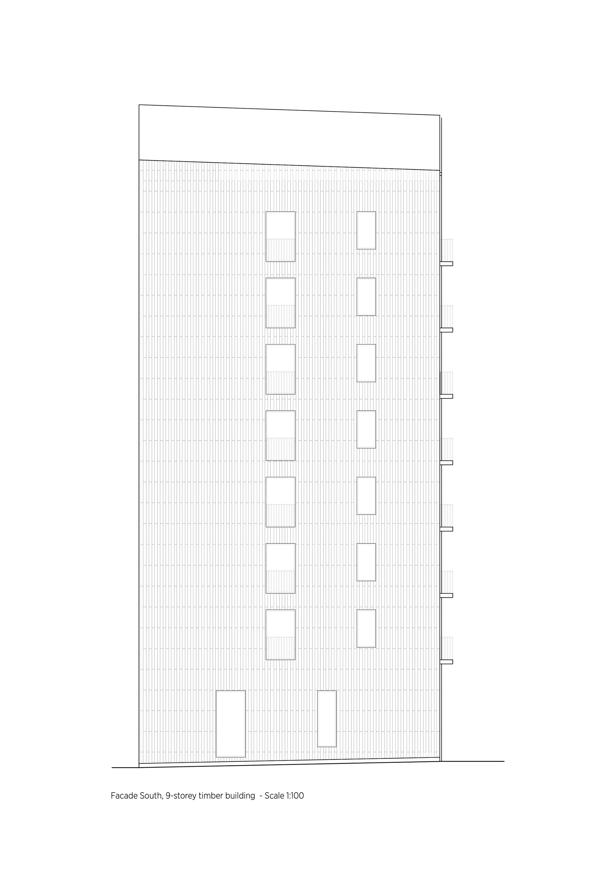 Kajstaden Tall Timber Building / C.F. Møller Architects-48