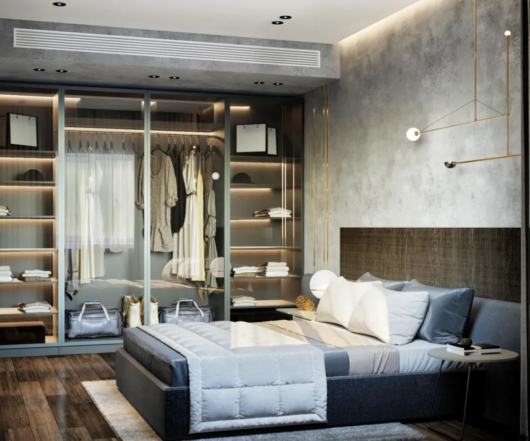 现代轻奢空间，演绎高级格调生活-25