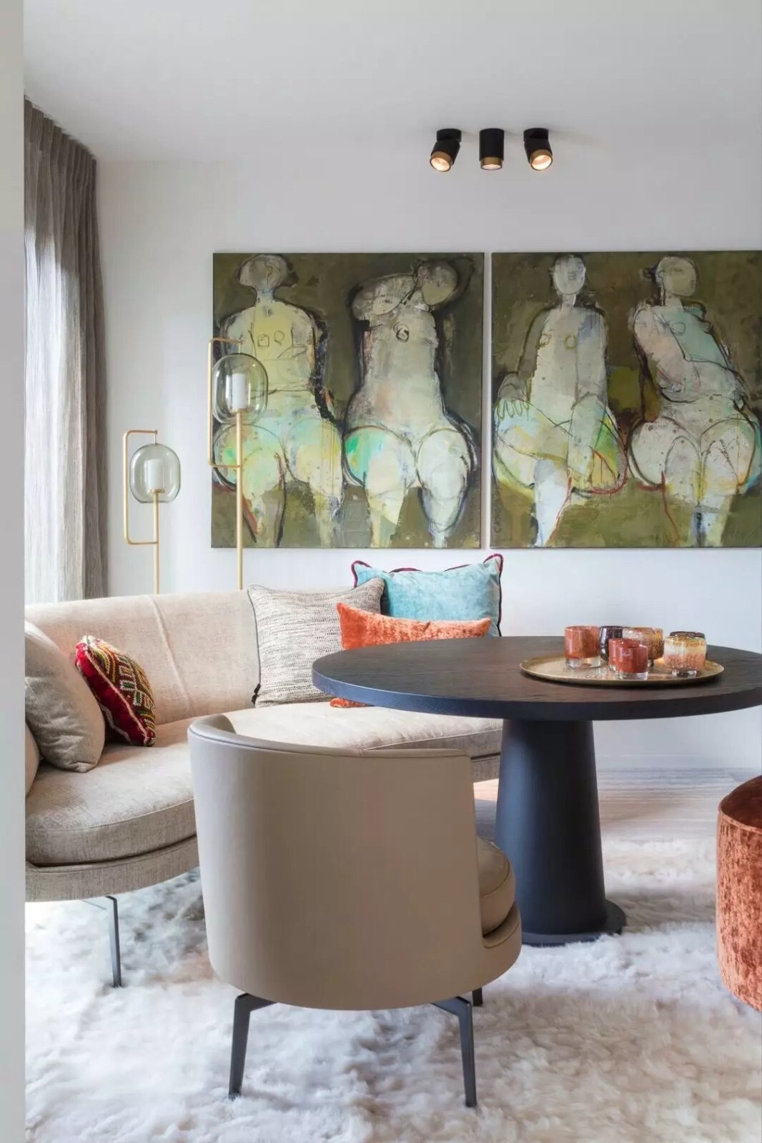 质感·国外简约灰调住宅-18