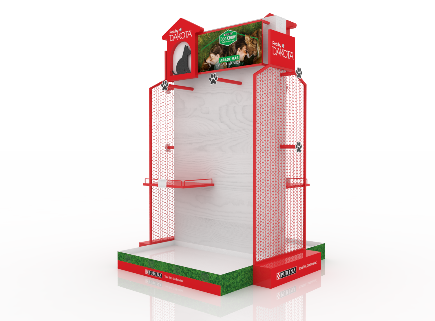 PALLET DISPLAY PURINA-3