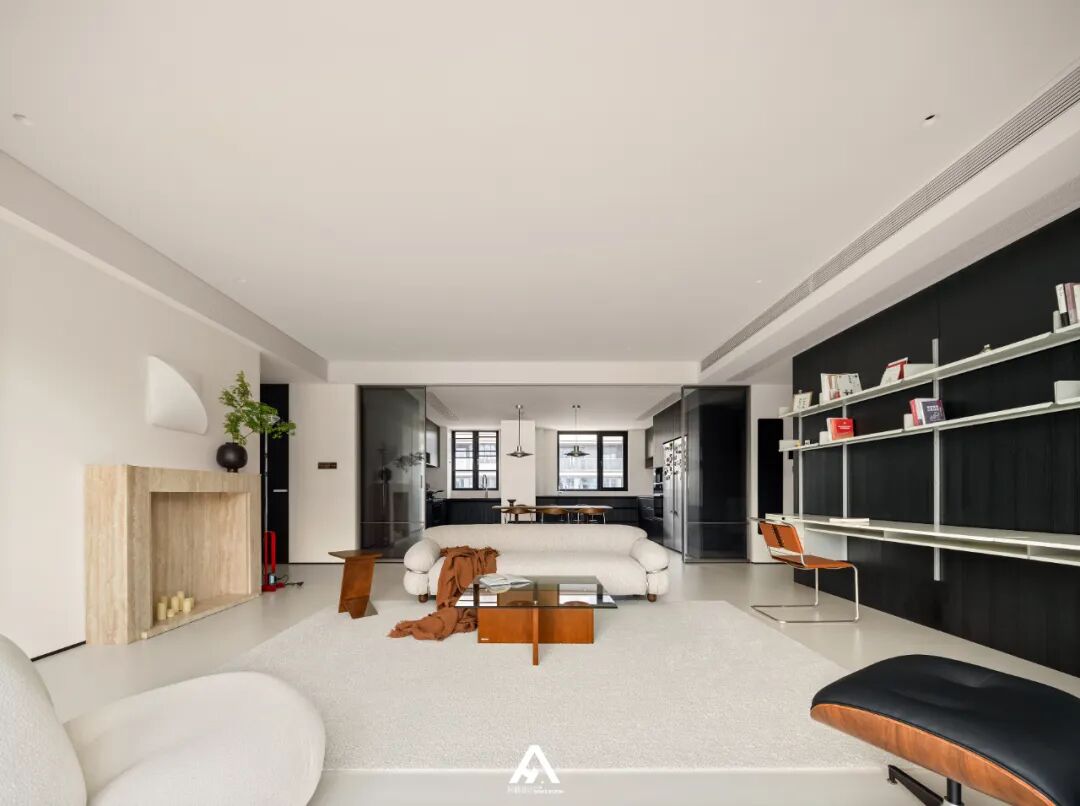 南昌阿鹤设计|砸掉几十个达不溜的精装房，也可以是无边界之家？-12