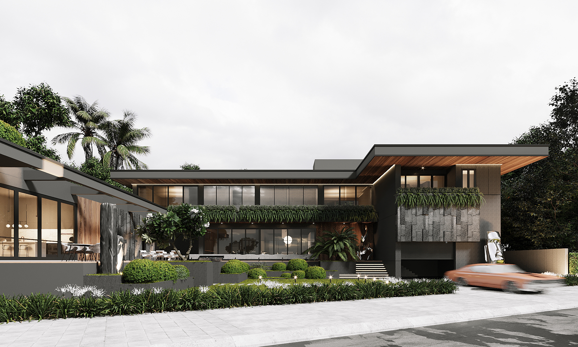 黑珍珠别墅丨PHẠM MINH ARCHITECT-5