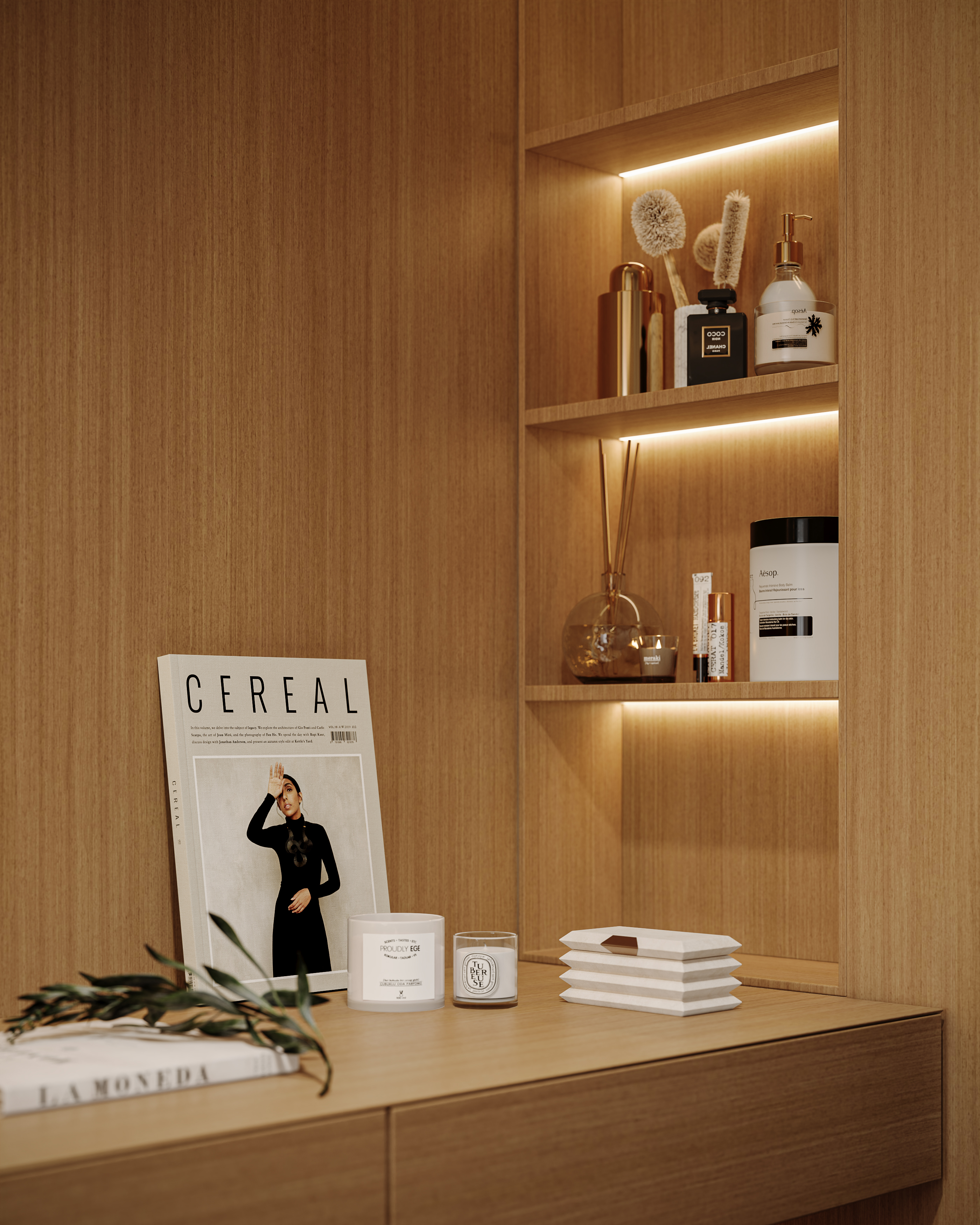 原木奶油别墅豪宅案例丨绘感视觉设计-22