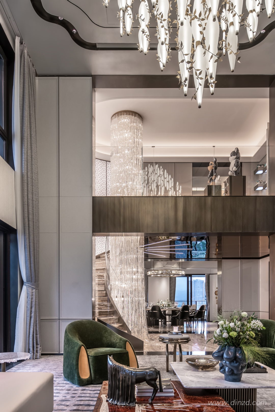 新希望温州麓宸·黑珍珠叠墅豪宅丨中国温州丨朴悦设计-3