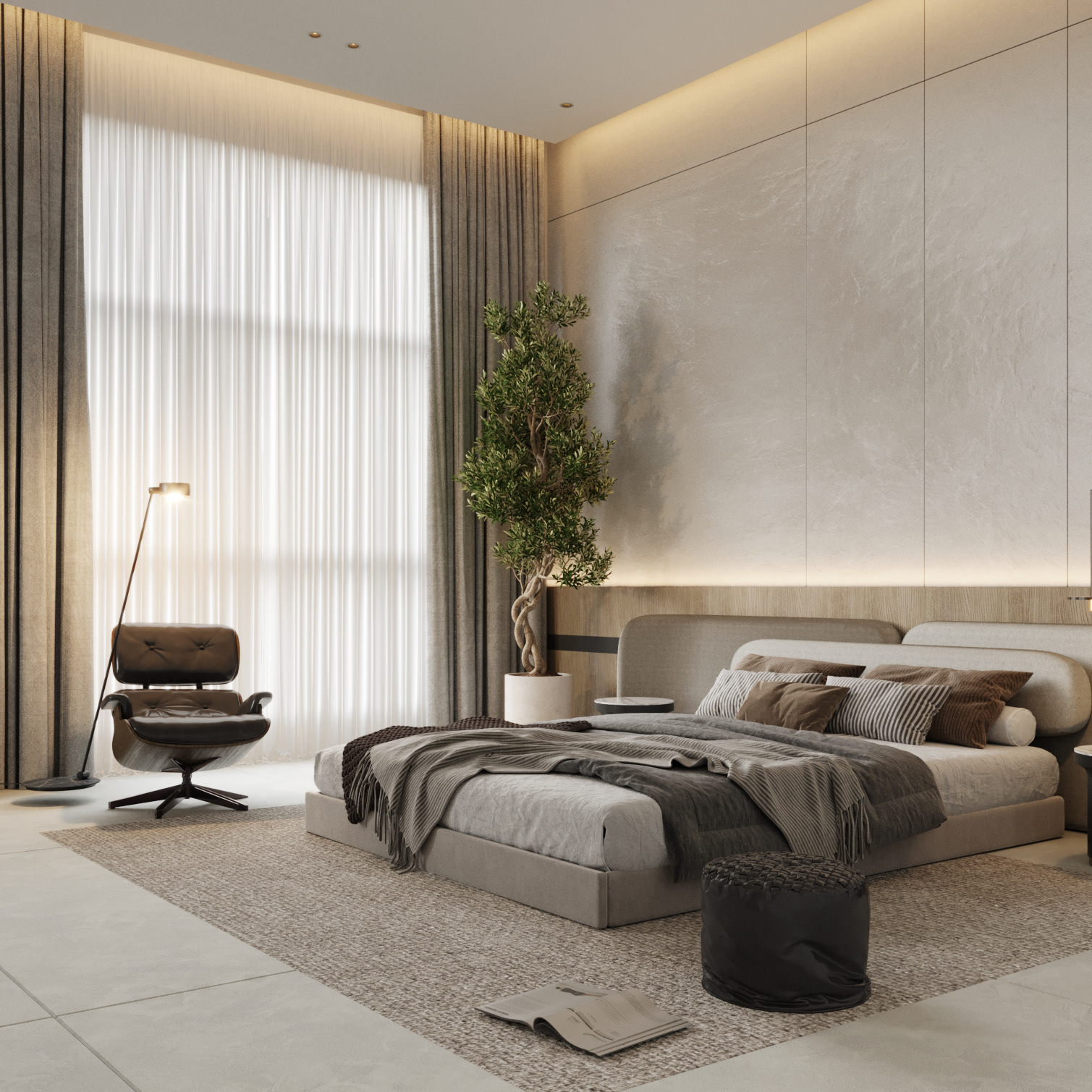 Minimalist Contemporary I Bedroom Design-8