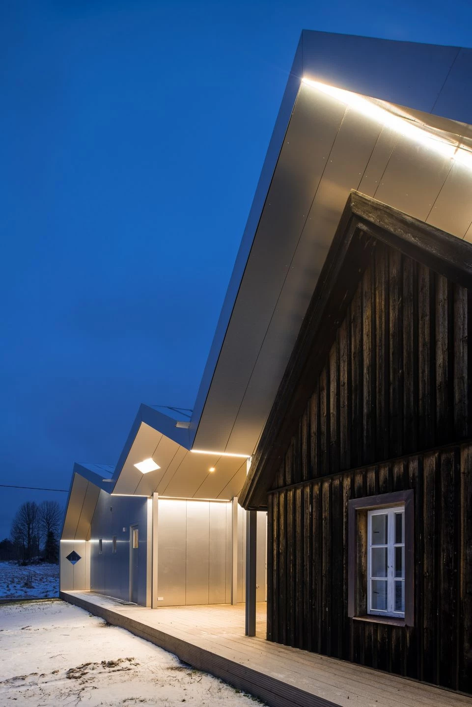 融合新旧的 Estonia 农庄桑拿房设计-24