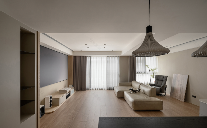 用“减法思维”打造的松弛感婚房-17