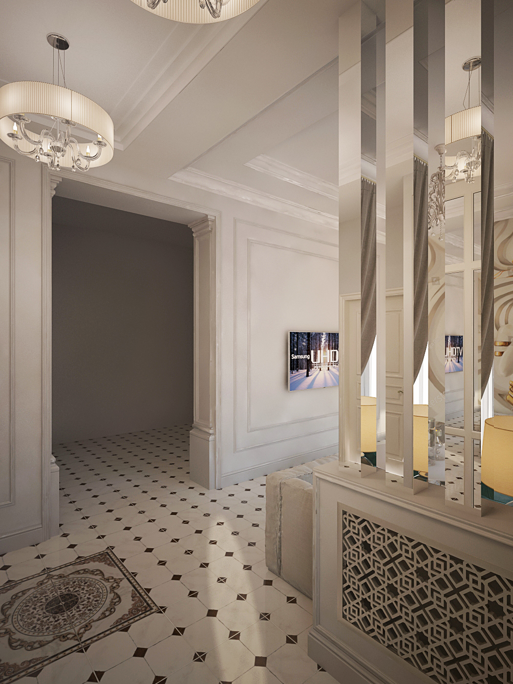 150平米别墅室内设计项目丨俄罗斯莫斯科丨INTERIO设计工作室-21