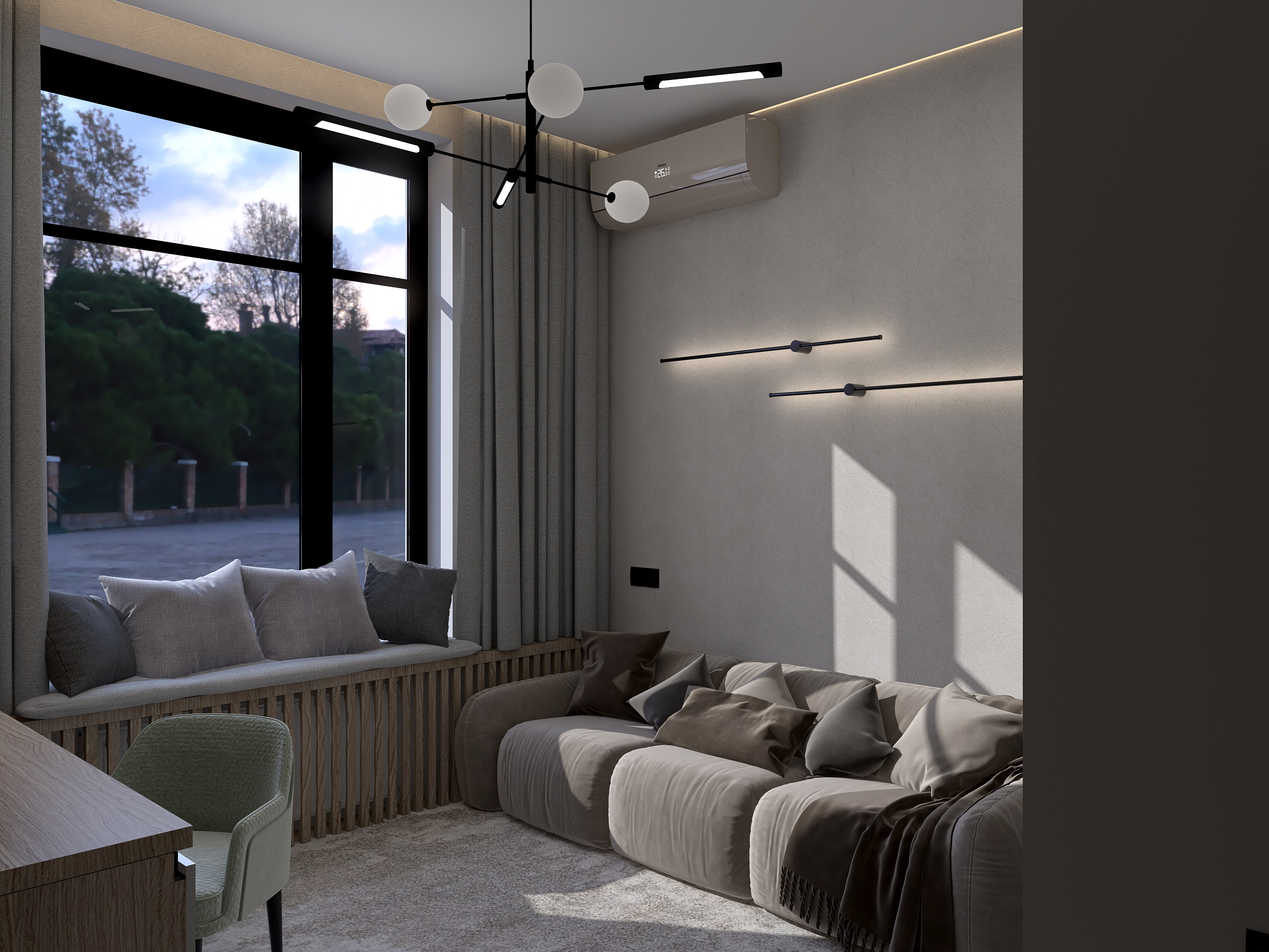 дизайн проект аксай дом 140 кв.-37