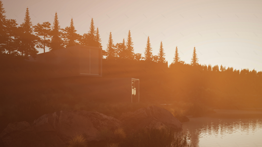 照明对建筑可视化的影响研究-10