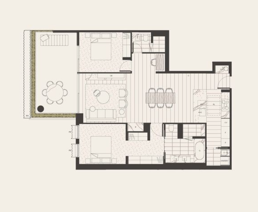 Noetic Place 住宅楼设计丨澳大利亚墨尔本丨Fender Katsalidis-33