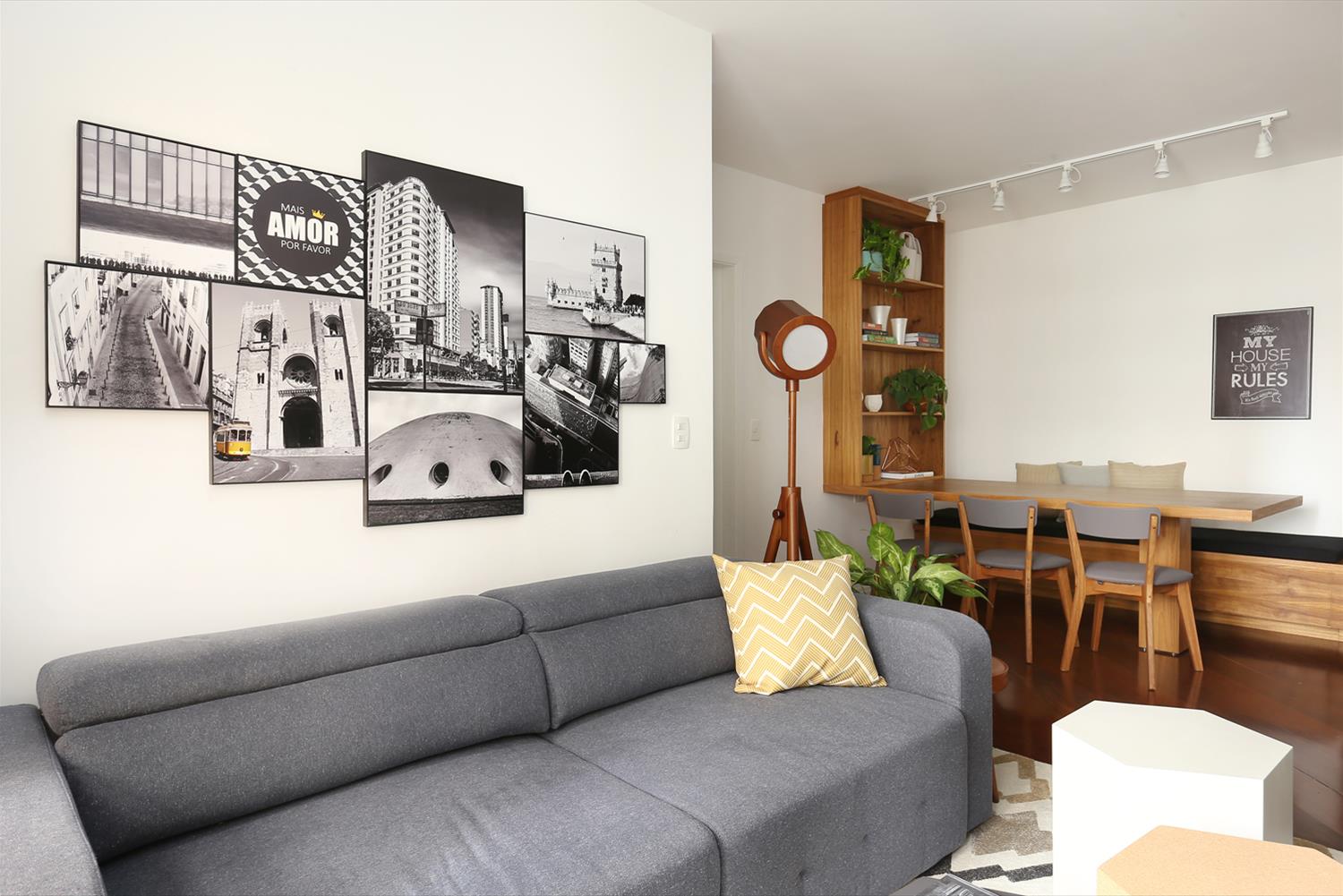 巴西 Vila Mariana 2 公寓现代简约设计-6