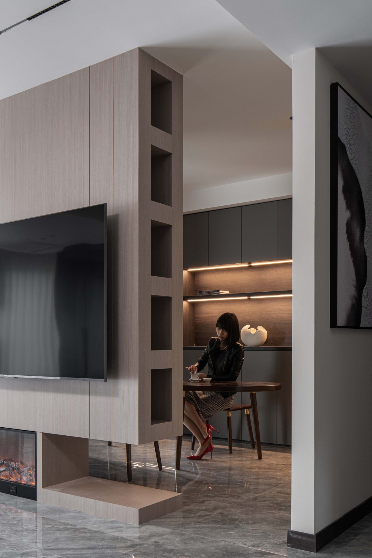 现代港式优雅家居丨中国重庆丨重庆琢信装饰-8