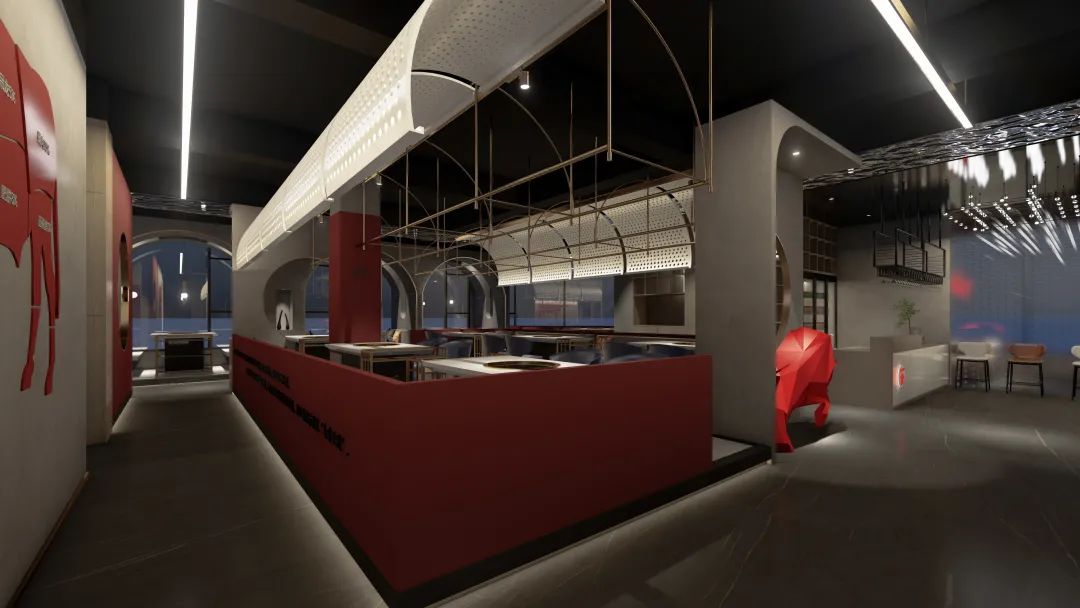 红汕坊新派潮汕牛肉火锅丨中国洛阳丨洛阳市晟宁装饰工程有限公司-16