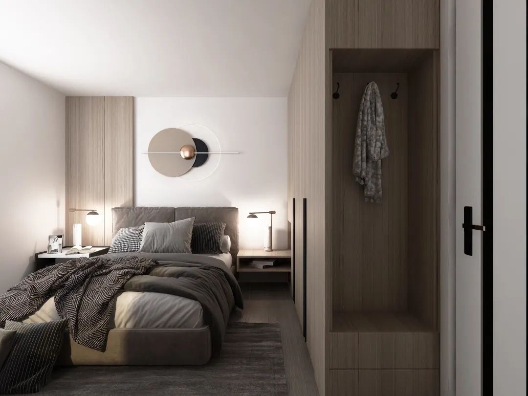 自然治愈原木风公寓丨叶坤-35