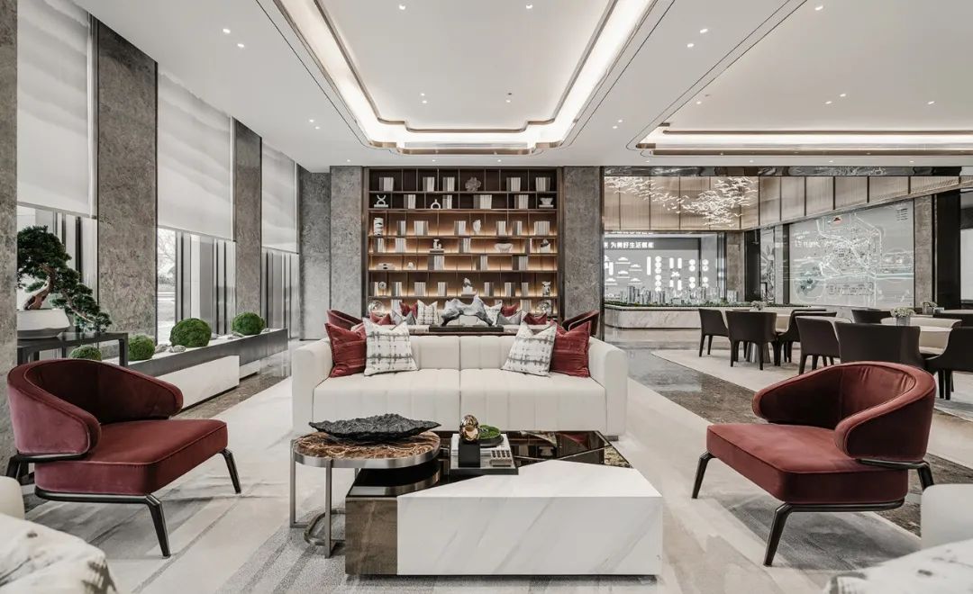 霸州隆基泰和观棠上境销售中心与样板间丨元禾大千-14