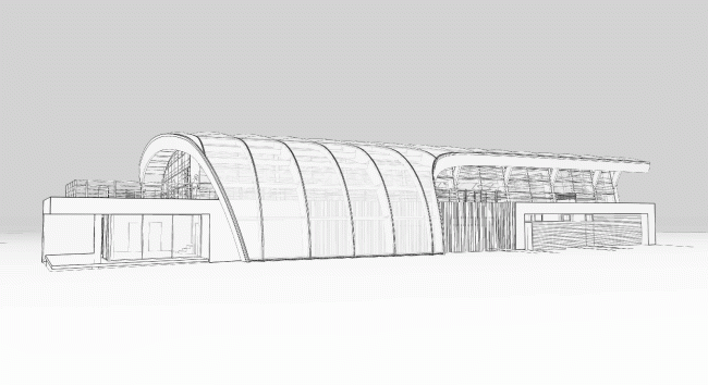 Линия ребра（未明确标准中文译名）·莫斯科州私人健身房丨俄罗斯莫斯科丨ATRIUM建筑工作室-58