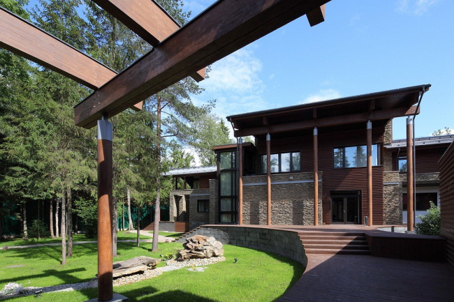 带半圆形露台的住宅丨俄罗斯莫斯科丨Roman Leonidov工作室-41