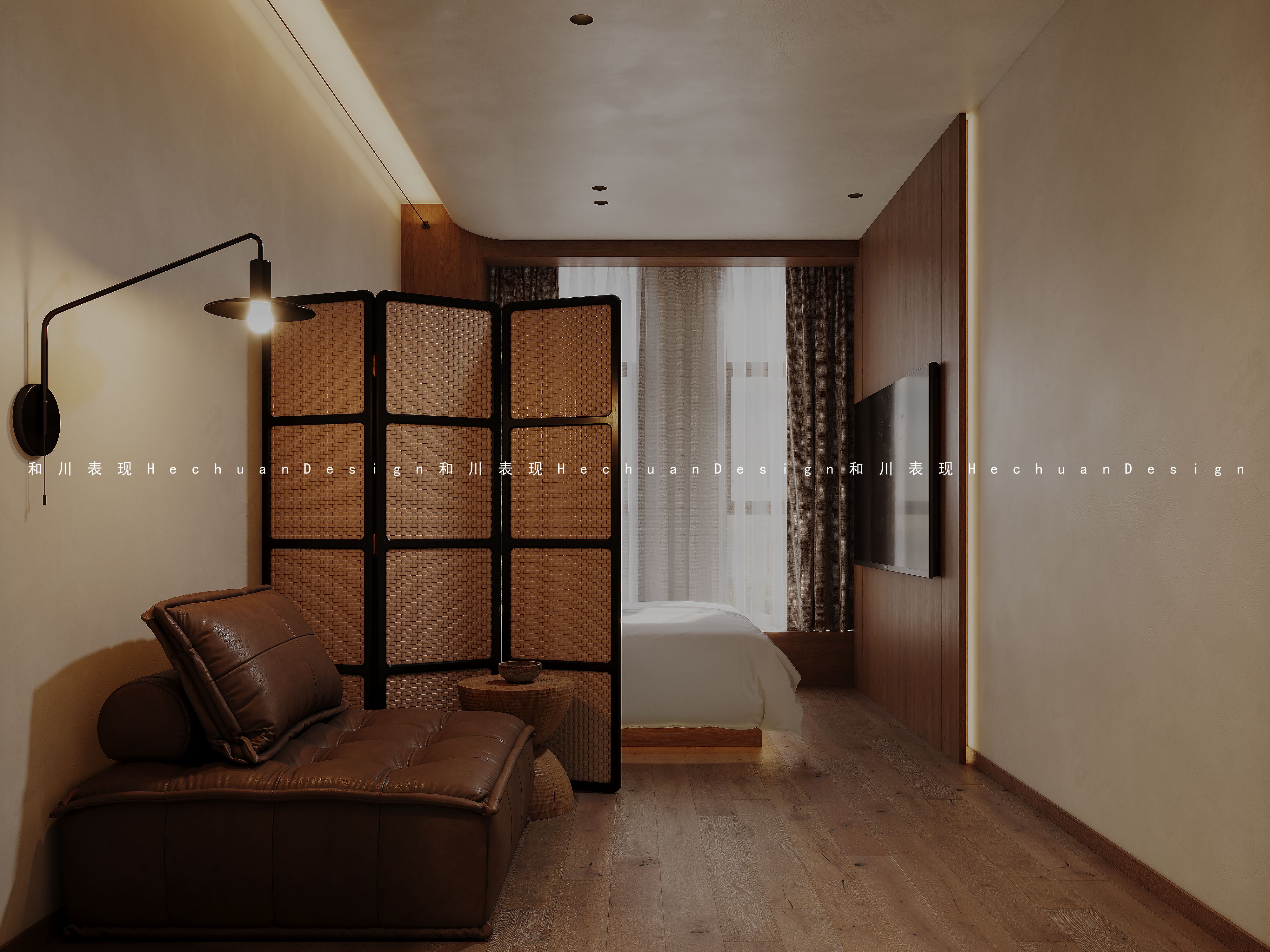 和川高端表现 | 侘寂风客房-1