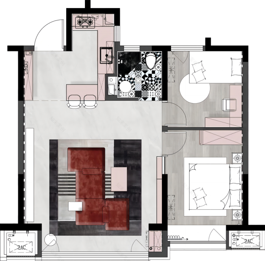 红黑印象 超感空间 | 地勝設計-29