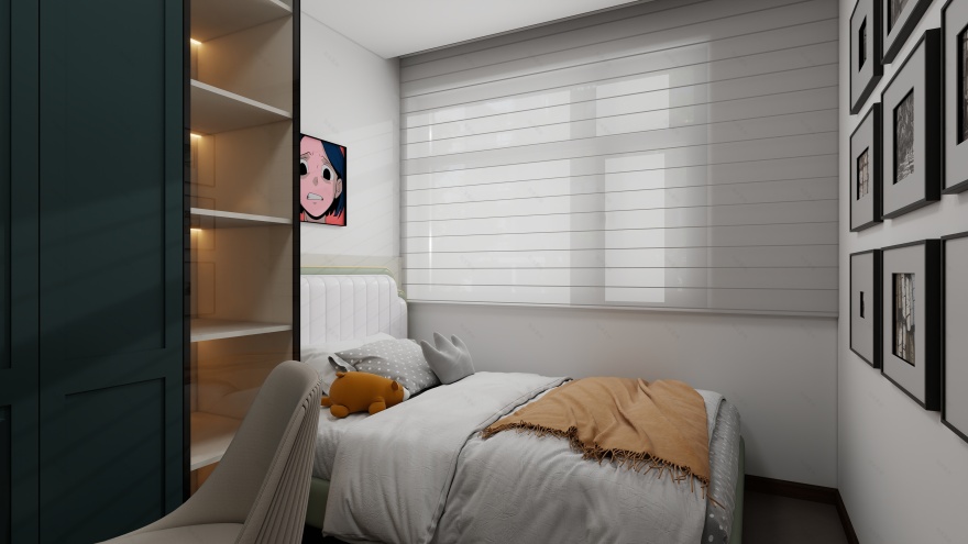 《黄埔·简居》98㎡现代简约实装案例丨中国广州丨广州市至雅设计装饰工程有限公司-39