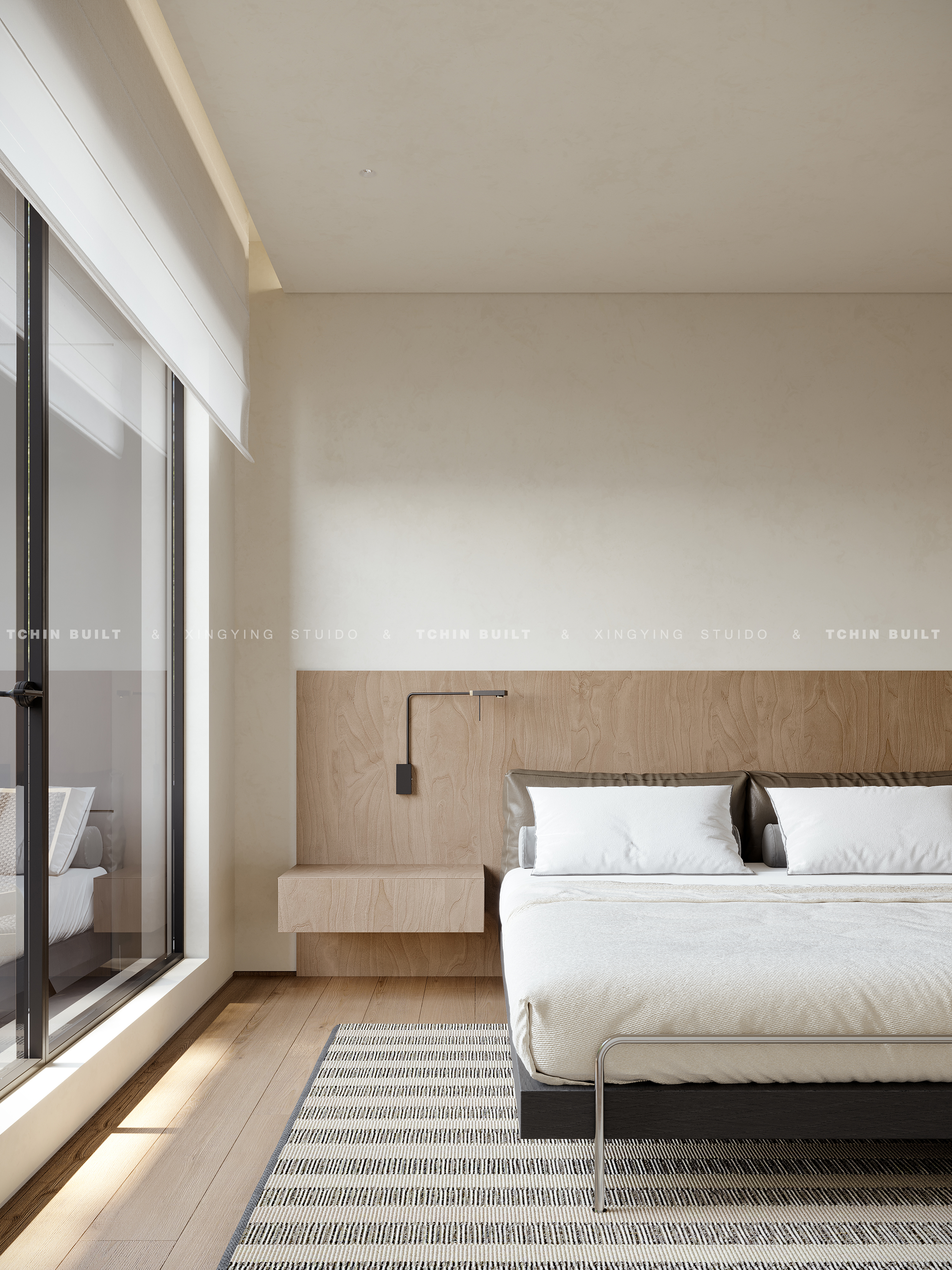 别墅庭院渲染-15