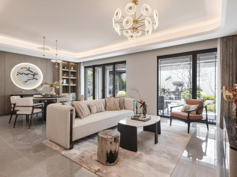 吴江春风湖滨下叠样板间丨柏恩(杭州)空间设计有限公司-3