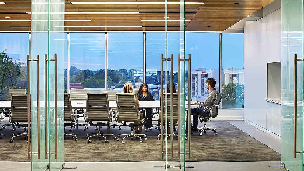 打造环保、多功能、协作的办公空间——Turner Construction Charlotte 项目-7