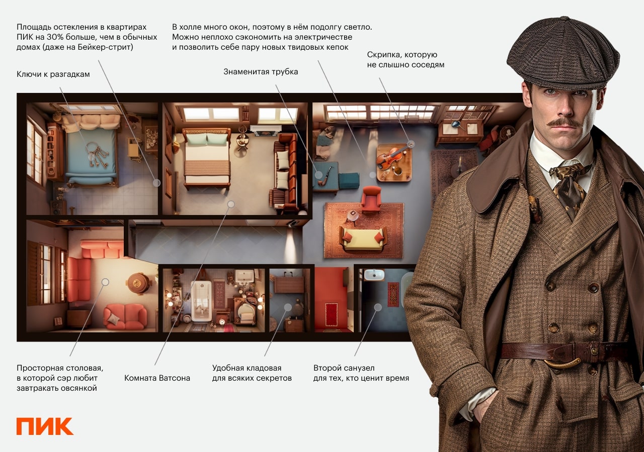 展示文学自由职业者在 PIK 住宅的公寓形象丨PIK 借助 Midjourney 神经网络-15