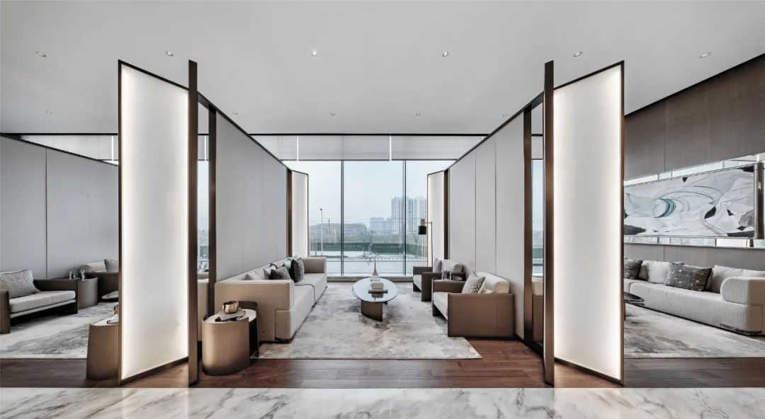 景行含光——卓越·平湖壹号售楼处设计-141