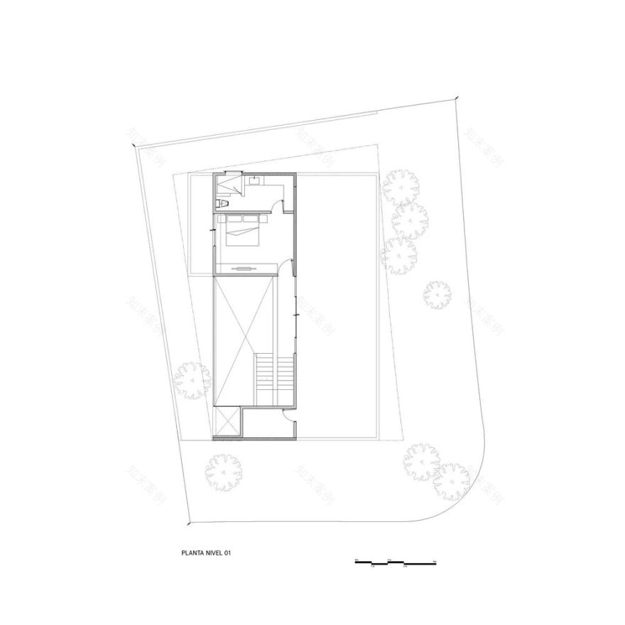 双层叠加的郊区住宅 | 开放性与隐私的完美结合-31