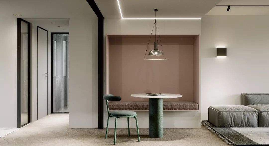 上海粉色少女与蓝色先生的私宅设计，浪漫与梦想的融合-43