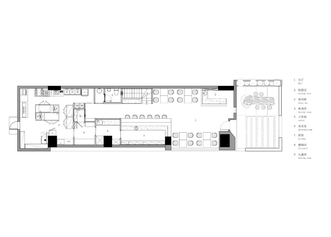M 山居酒屋丨中国温州丨原界建筑空间设计-65