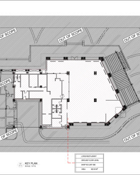 LORIS RESTAURANT DETAILS DRAWING