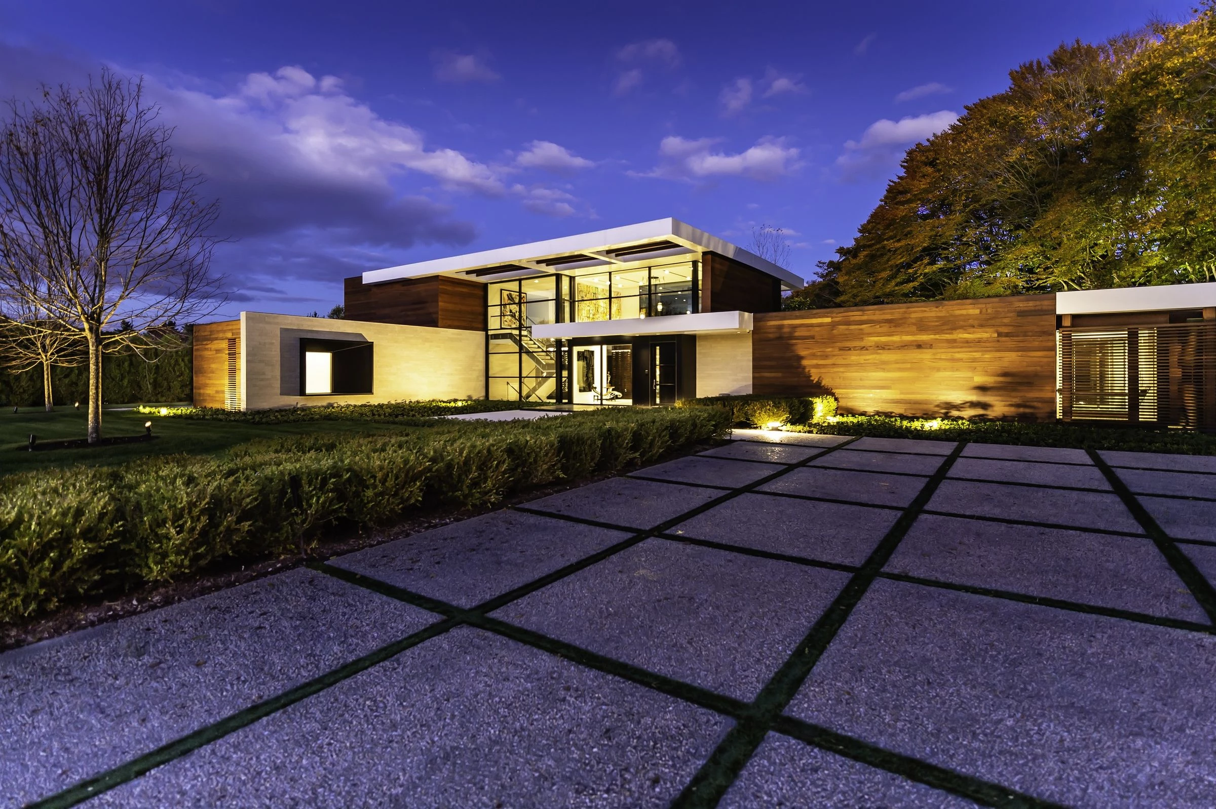 纽约长岛现代私人住宅-45