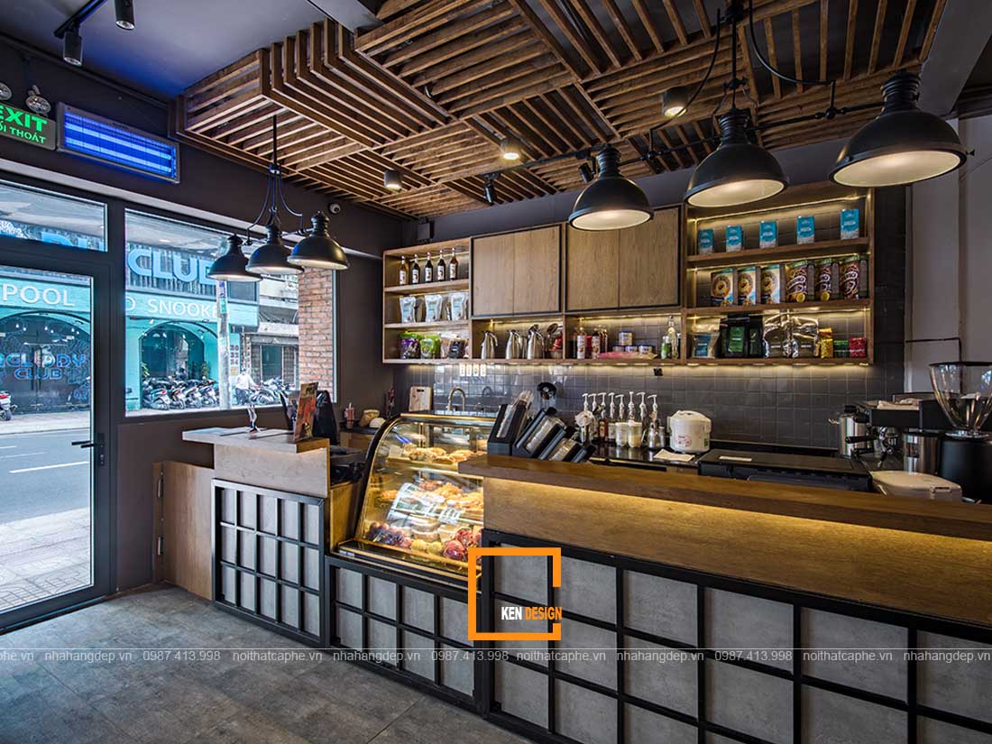 Thủ Đức咖啡店装修工程丨越南胡志明市丨KenDesign-31