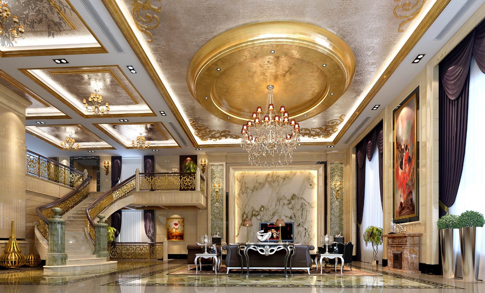 别墅桥福园  茅草屋 欣巴设计-2