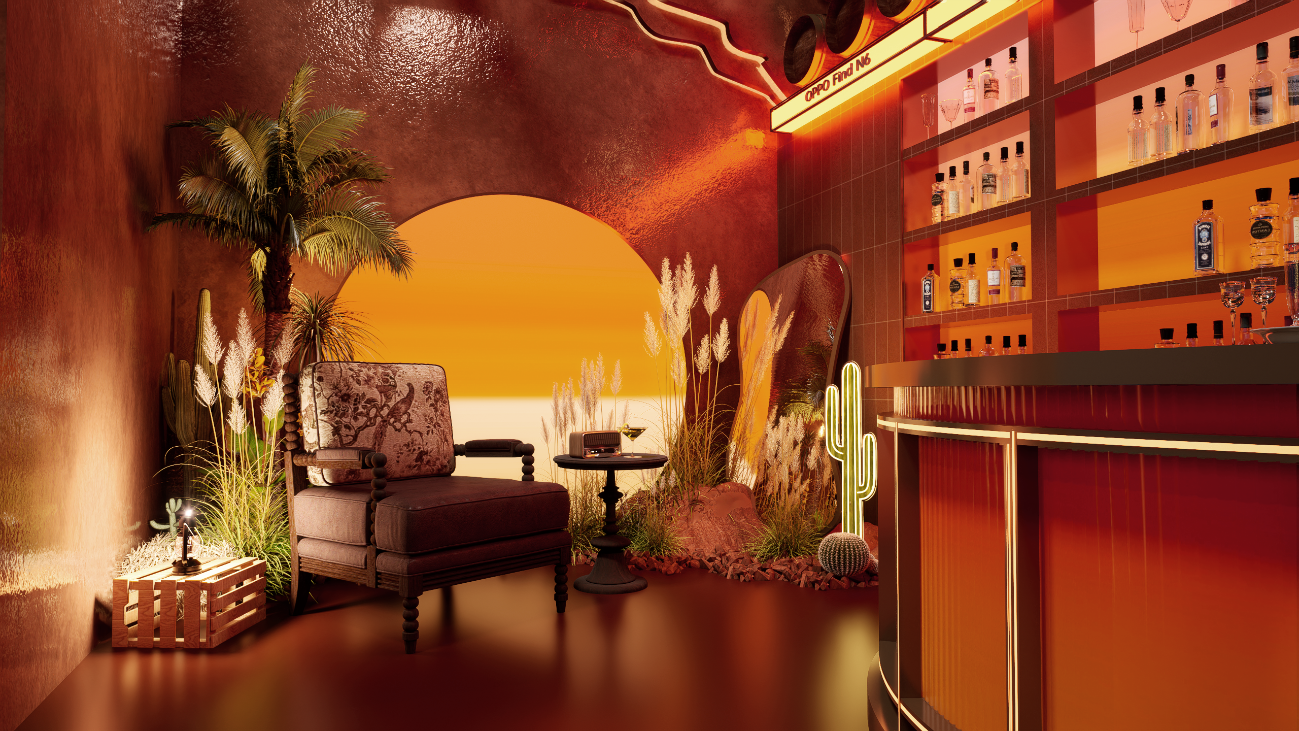 光与色 · OPPO 威士忌展台-3