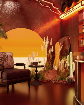 光与色 x OPPO 威士忌展台