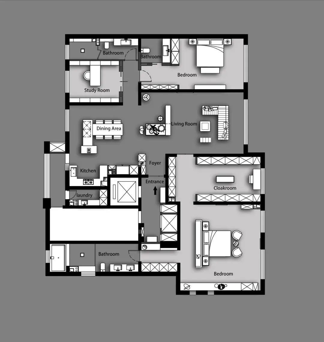福熙大道丨中国北京丨梓馨设计工作室-88