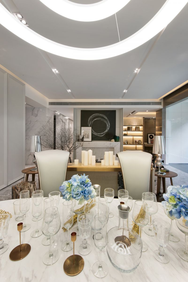 成都紫檀轩样板房  郑炳坤-2