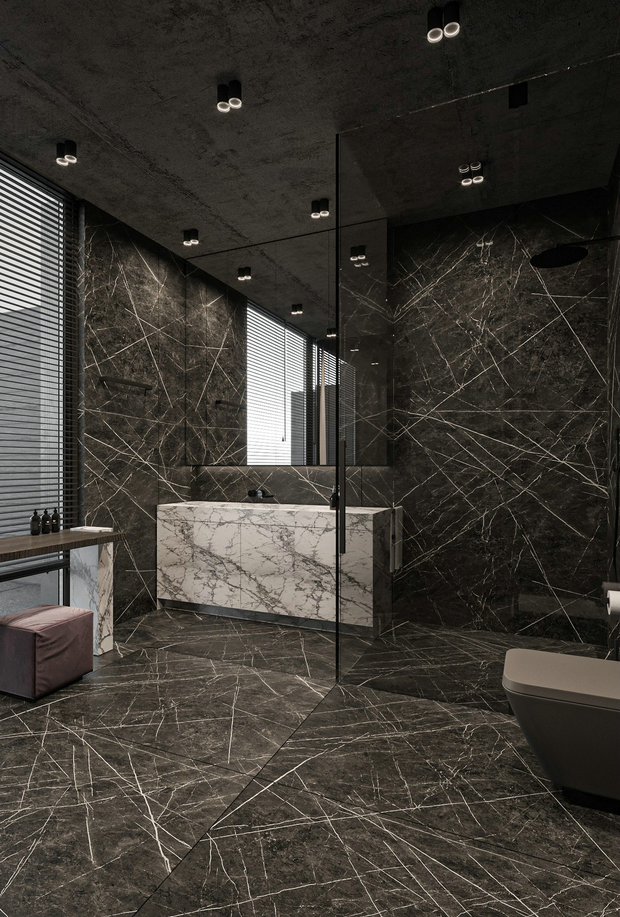 340㎡高级灰别墅设计-21