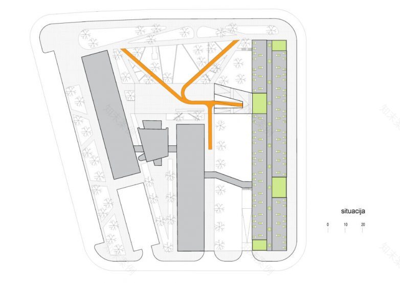 奥西耶克大学校园学生 pavilion 楼及周边建设丨NFO d. o. o.(Kata Marunica等)-43