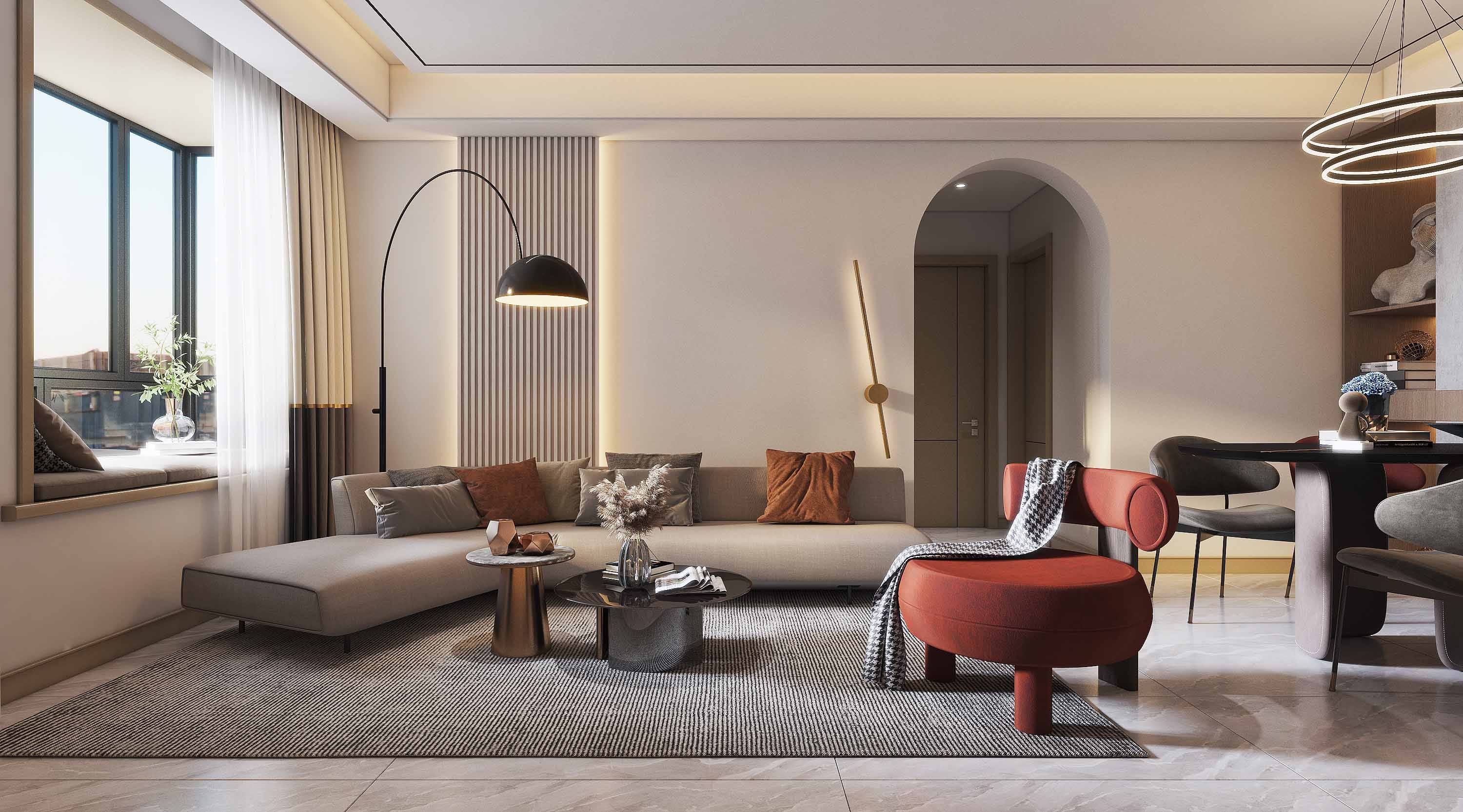 叁一社丨紫御半山丨中国太原丨叁一社设计工作室-15