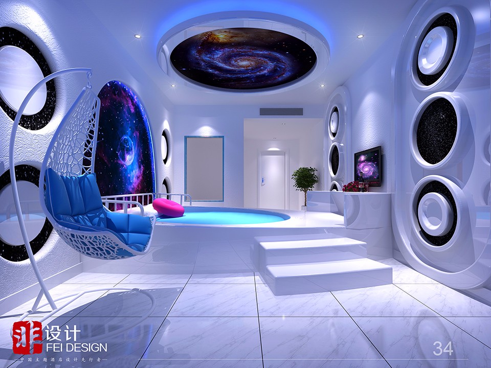 主题酒店设计案例绍兴曼陀罗艺术酒店-7